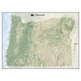 thumbnail image 2 of National Geographic: Oregon Wall Map (40.5 X 30.25 Inches), 2 of 2