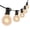 3M 10Light, variant on 3M 9M 15M OUTDOOR GARDEN WEDDING INDUSTRIAL FESTOON BULB STRING LED LIGHTS