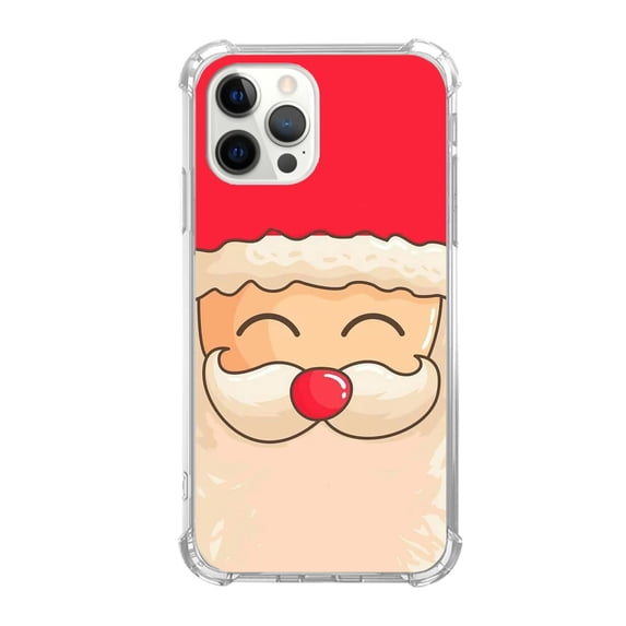 Santa Case for iPhone 11 Pro,Aesthetic Art Design TPU Shock-proof Cover Case