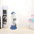 thumbnail image 4 of Miangastore Lighthouse Figurines Dark Blue Mdf 1Pcs 3.73X3.73X8.65Inch, 4 of 8