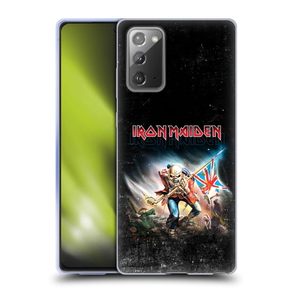 Head Case Designs Officially Licensed Iron Maiden Art Trooper 2016 Soft Gel Case Compatible with Samsung Galaxy Note20 / 5G
