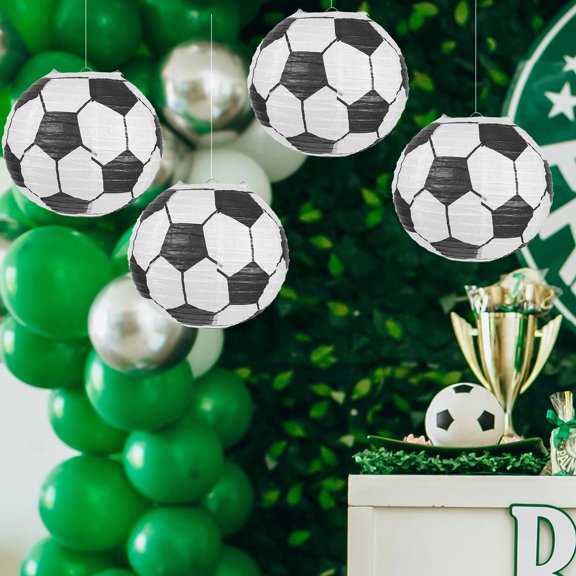 ibasenice Lightweight Soccer Lantern Pendant for Hanging Decoration Suitable for Indoor Outdoor Sports Theme