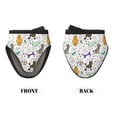 thumbnail image 2 of Pofeuu Colorful Poodle Dog Print Thickened Mini Silicone Oven Mitts Heat Resistant, Rubber Oven Mitt Gloves, Finger Pinch Grips, Pot Holder, Silicone Potholder, 2 of 7