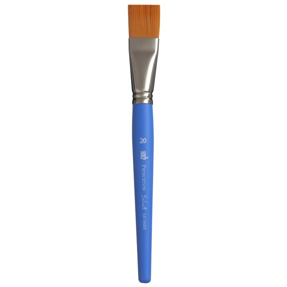 Princeton Brush Select Artiste Brush, Flat Shader, 20