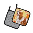thumbnail image 2 of Carolines Treasures BB9924PTHD Cavalier Épagneul Automne Paire de Porte-Pots, 2 of 3
