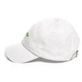 thumbnail image 4 of Clishirt Adult Unisex Embroidered Kiwi Green Fish Adjustable White Classic Dad Hat, 4 of 7