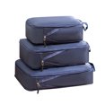 thumbnail image 4 of 4Pcs Travel Compression Packing Cubes Under $5! Kadlawus Travel Clothes Storage Bags 3-Piece Set, Compression Packing Cubes for Suitcase, Organize Luggage, Water Resistant, Lightweight, 4 of 9