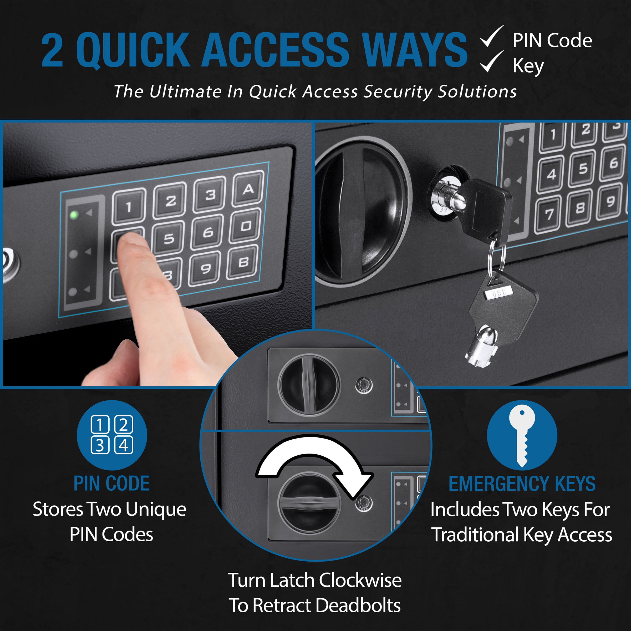 Barska Compact Keypad Depository Safe