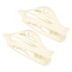 thumbnail image 1 of 2 garras de plástico para el cabello, pinzas para el cabello, pasadores para el cabello para mujeres, blanco, 4.69''x1.89''x1.02'', 1 of 7