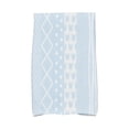 thumbnail image 2 of Simply Daisy, 16 x 25 inch, Pattern Stripe Kitchen Towel, Green, 2 of 2