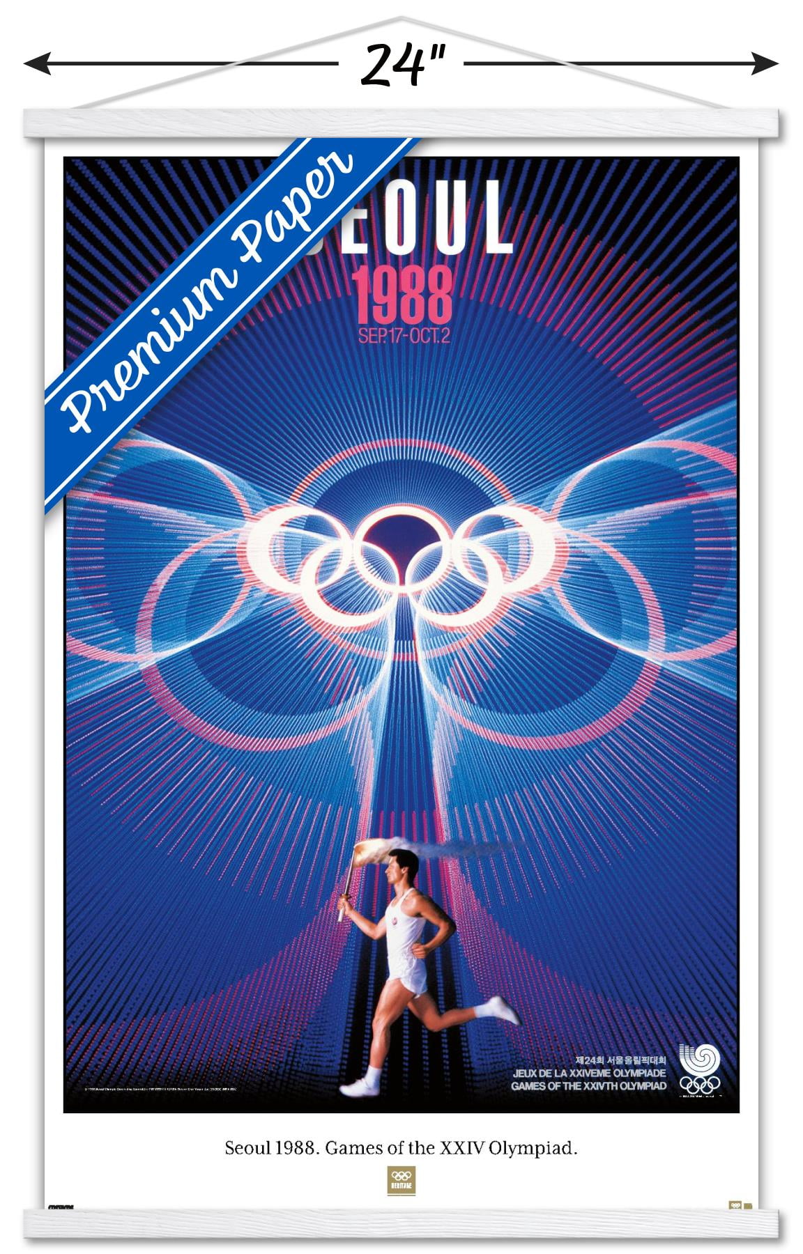 Team USA - Seoul 1988. Games of the XXIV Olympiad. Wall