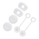 thumbnail image 3 of Tapón para derrames, juego de tapón a prueba de derrames de silicona, accesorios para vasos, tapa de tapón de paja, tapa antipolvo para beber, tapas Gloria Tapón de derrames, 3 of 9