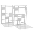 thumbnail image 4 of GOOHOCHY  2 Pcs Decorative Bookends Metal Practical Holders, 4 of 8
