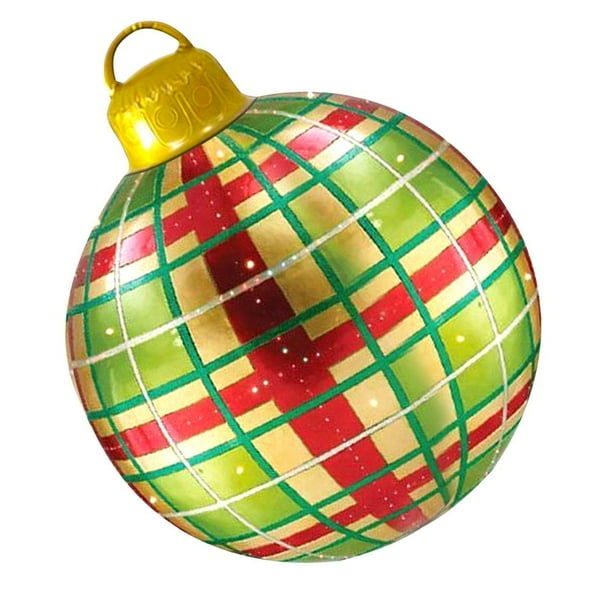Careslong Inflatable Christmas Ball, Outdoor Giant Christmas