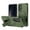 Green, variant on for Samsung Galaxy A36 5G 6.7-inch Case [Compatible with MagSafe] Built in Invisible Stand, Military Grade Shockproof Soft TPU Protective Cover Case,Black,For Galaxy A36 5G
