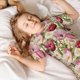 thumbnail image 5 of Balery Tulips Flowers Conjunto de Pijama Infantil de Manga Corta con Estampado – Ropa de Dormir de Algodón Suave-Small, 5 of 6