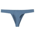 thumbnail image 3 of TANBOM Men's Sexy Bulge Pouch Thong Underwear Tagless Comfortable Breathable Azure XXL, 3 of 6