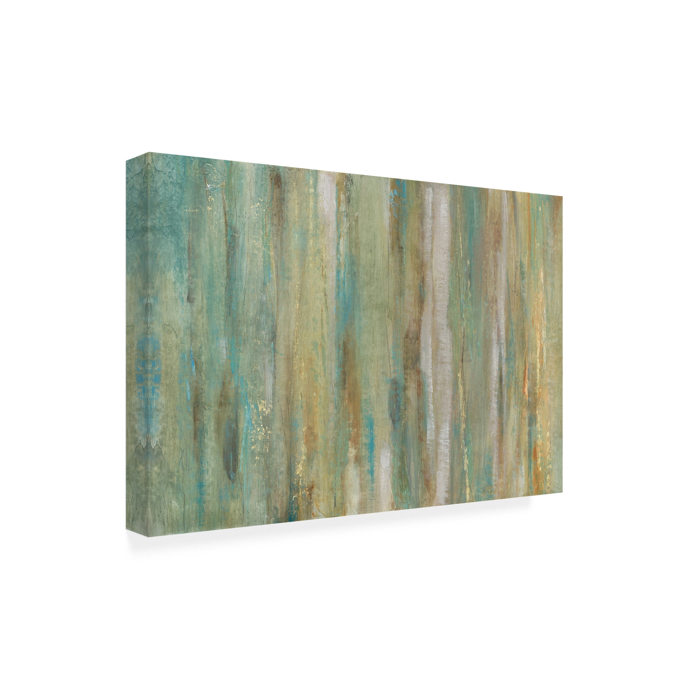 Tim OToole 'Vertical Flow I' Canvas Art
