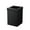 Matte Black, variant on Gatco Elevate Stainless Steel 3 Gallon Square Wastebasket, Chrome