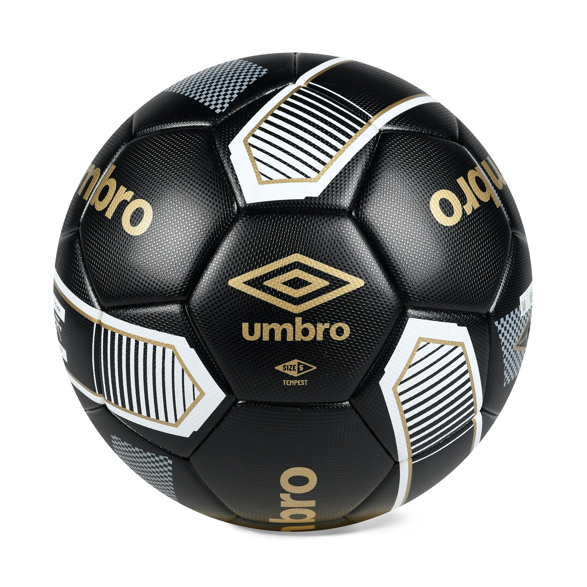 Umbro Tempest Soccer Ball, Size 5, NFHS Certified