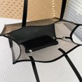 thumbnail image 1 of Bolso de axila de moda para mujer Bolso compuesto transparente con bolso pequeño (negro) Tmvgtek Para Estrenar, 1 of 9