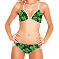 thumbnail image 2 of Saint Patrick's Day Detachable Sponge Adjustable Strap Swimsuit Set - 2 Pack for Beach & Pool Parties, 2 of 6