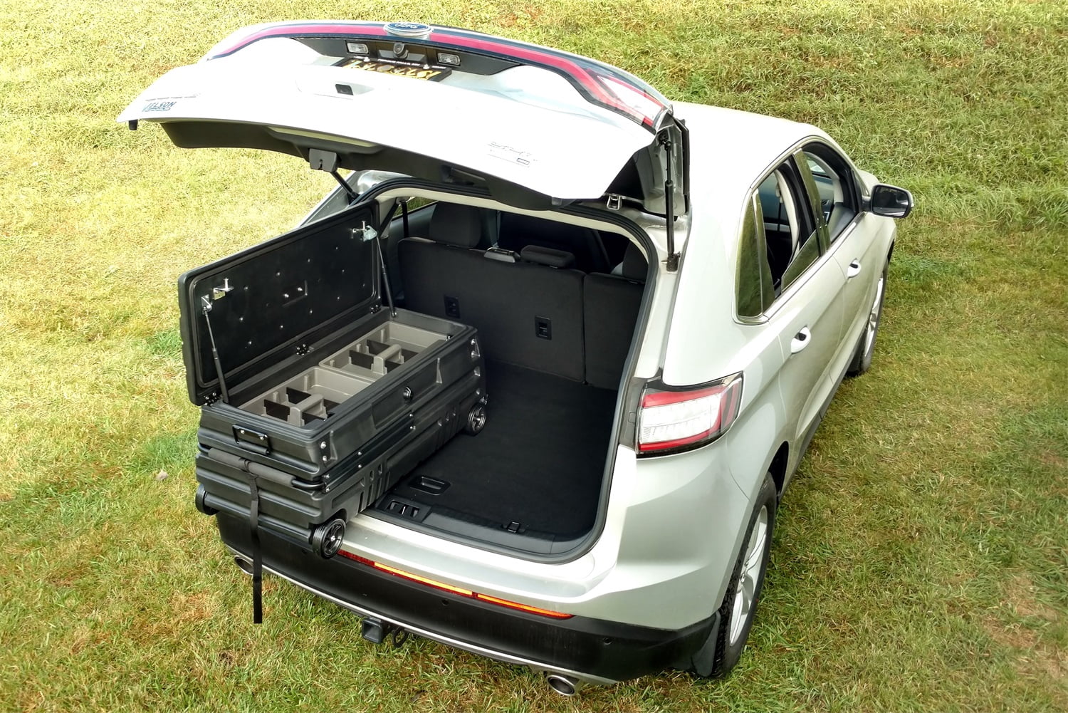 DU-HA 70601 DU-HA Squad Box Interior/Exterior Portable Storage Gun Case; Black; Internal Latch;