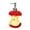 Red, variant on Misright Creative Ceramic Soap Dispenser with Fruit Core Decorative Press Pump Bottle