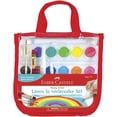 thumbnail image 1 of Faber-Castell Learn to Watercolor Set - Set completo para principiantes de pintura y papel de acuarela - Set de pintura lavable para niños, 1 of 3
