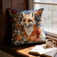 thumbnail image 4 of SIYTUAU Soft Polyester Cushion Cover Animal Print 17.72X17.72 Inch Pillowcase For Sofa Decor E, 4 of 7