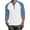 001_Sky Blue, variant on JGNGSHN Mens Contrast Raglan 3/4 Sleeve Henley Shirts Big and Tall Button Down Solid Baseball Jerseys Tee