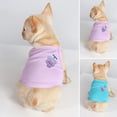 thumbnail image 2 of Pet Vest Dogs Costume Polyester Puppy Shirt Clothes Dog Sweatshirt Cute Dog Clothing Dog Pullover Soft Shirt for Pet Dog Apparel, 2 of 8