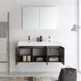 thumbnail image 4 of Fresca FVN8092-D Senza 47-3/10" Wall Mounted Vanity Set with MDF Cabinet, Acryli, 4 of 5