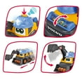 thumbnail image 5 of Dickie Toys: ABC Volvo Danny Digger - Yellow & Blue - Light Up & 5 Sounds, 10" Motorized Vehicle Toy, Construction Excavator, Licensed, Kids Ages 3+, 5 of 12