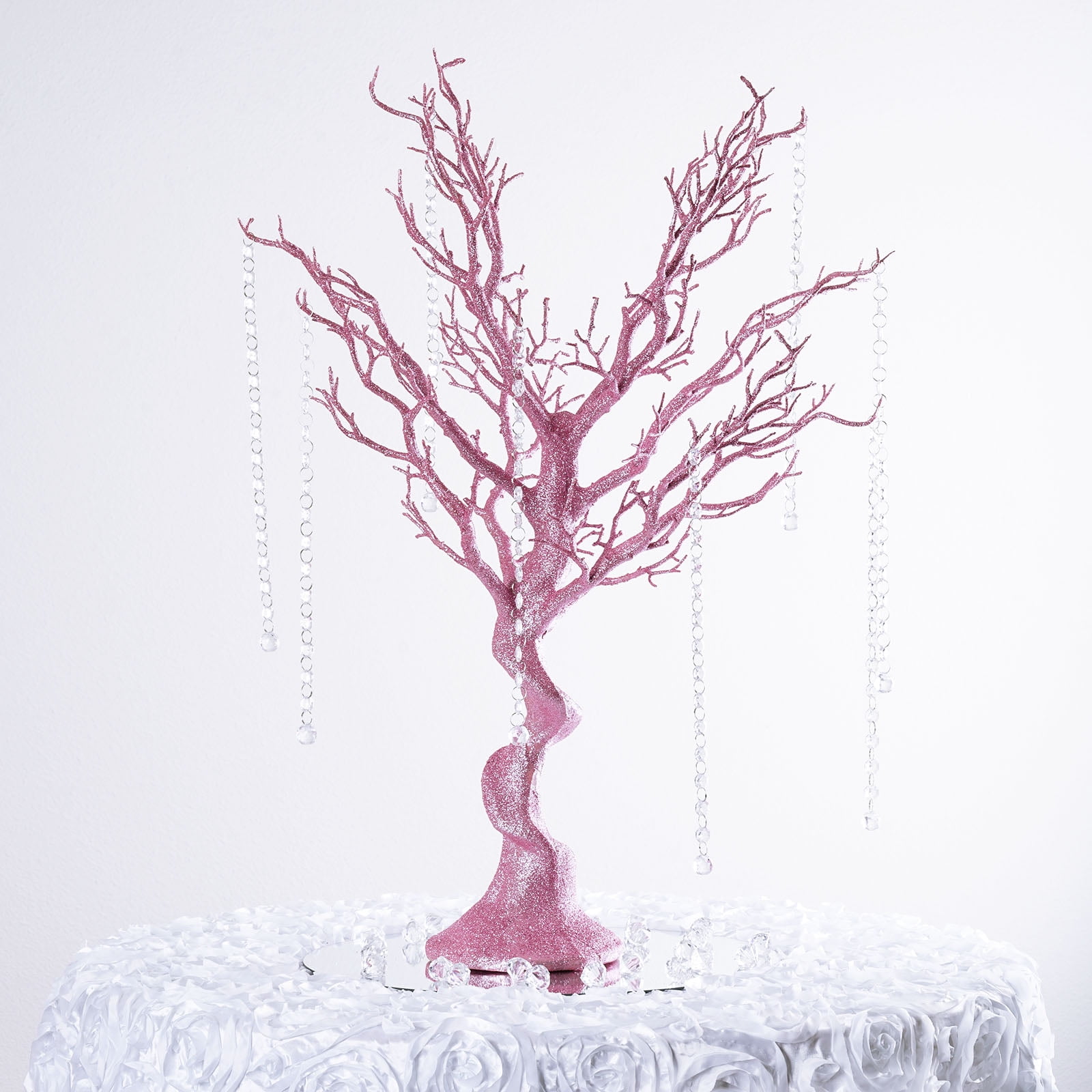 Balsacircle 30 Glittered Manzanita Tree With Garlands Wedding