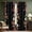 Hannah Black, variant on Lora Floral Curtains for Bedroom Blackout Drapes for Living Room Darkening Fabric Vintage Black Boho Flower Pattern Fall Decor Window Curtains 63 Inches Length 2 Panels with Grommet