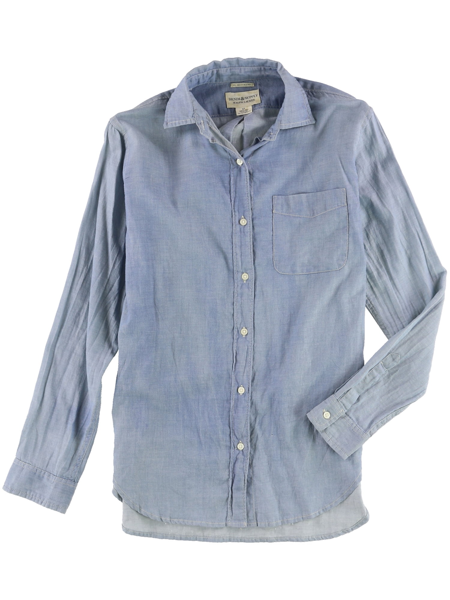 ralph lauren women's button up shirts