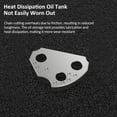thumbnail image 4 of 8-Inch Alloy Steel Chainsaw Replacement Chain, 45 Links/22 Rounded Teeth, Easy-to-Install Chainsaw Accessory for Electric Chainsaws, Silver and Blue Finish, 1 Piece Included, Lightweight 71g Saw Chain, 4 of 7