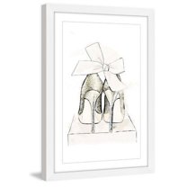 "Party Shoes" Framed Painting Print