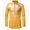 Yellow, variant on IROINNID Long Sleeve Shirts for Men Comfy Printed Muscle Tee T-shirt Medium Length Shirt Turndown Collar Blouse & Shirt,Wine