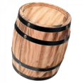 thumbnail image 5 of Handmade Wooden Barrel Decor, Natural Sturdy Craft, Retro Wine Barrel Ornament for Bar, Living Room, Bedroom, Office, or Outdoor Landscaping Display, 5 of 5
