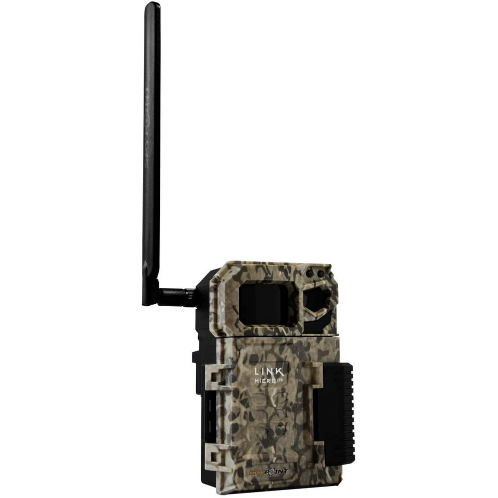 SPYPOINT LinkMicroLTE Cellular Trail Camera with Micro SD Card, Tree