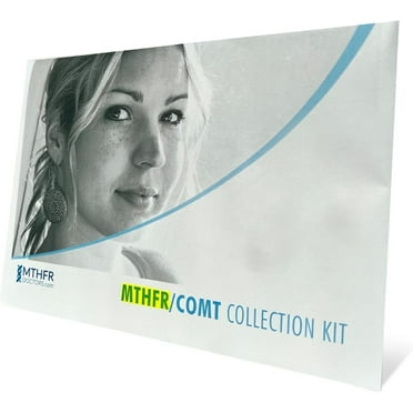 MTHFR Gene Test Collection Kit, Methylation Test, Comes with Results Interpretation and Live Support - Cheek Swab for MTHFR (C677T and A1298C), The Methylation Gene - Fast Results