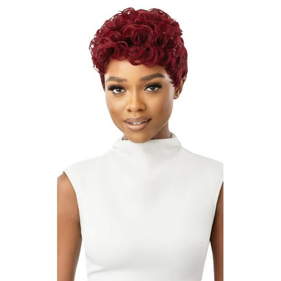 Outre Duby Wig Clipper Cut Human Hair Raven
