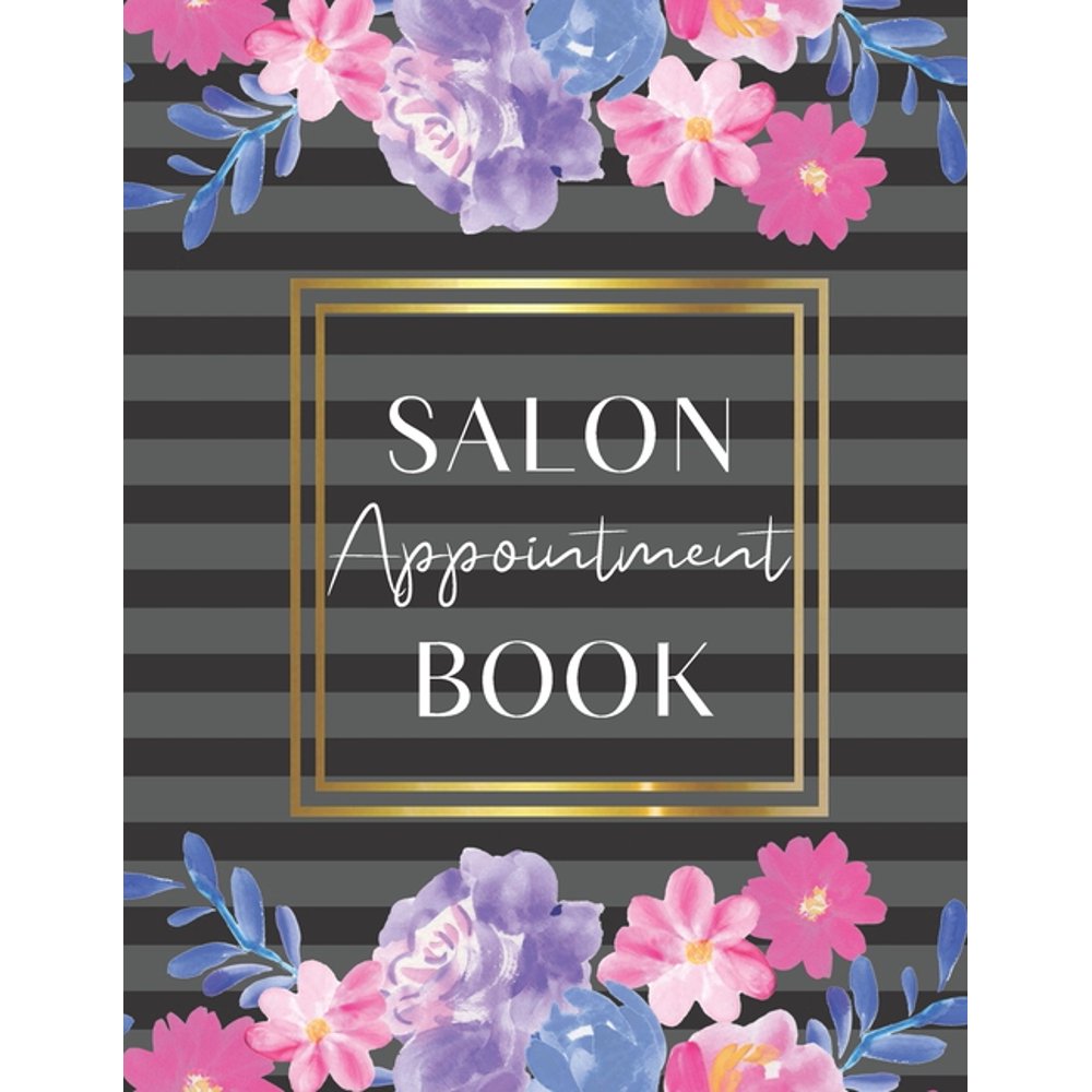 Salon Appointment Book Daily Appointment Book (Paperback)