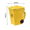 thumbnail image 3 of Funny Trash Can Shaped Coffee Mug Ceramic Recycling Bin Cup with Lid ,Novelty Desk Mug for Office Coworkers Home Kitchen, Quirky Conversation Starter Gift for Coffee Tea Hot Cocoa, 3 of 9