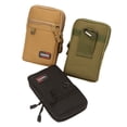 thumbnail image 4 of Teléfono 7 pulgadas cintura Fanny Pack hombres bolsa camping caza cintura bolsa verde, 4 of 8