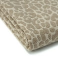 thumbnail image 5 of Chanasya Super Soft Leopard Print Acrylic Throw Blanket With Tassels - Lightweight Modern and Shabby Chic Woven Blanket for Bed, Sofa, Chair, Living Room, and Bedroom Decor (50x65 Inches) Beige, 5 of 6