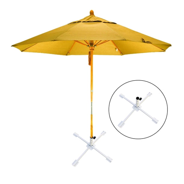 Base para sombrilla de playa, soporte para sombrilla, soporte plegable para sombrilla de exterior, ideal para porche, patio, mercado y verano.