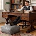 thumbnail image 4 of Rewenti 45 X 45 X 15Cm Lazy Sofa with Footstool Opening for Storage, 4 of 6